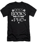 Pho Lover Gift Dogs Books and Pho Reader Gifts Kanig Designs T-Shirt