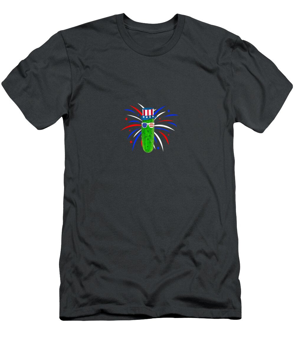 Pickle 4th of July USA Patriotic Memorial Day Reonsessi T-Shirt