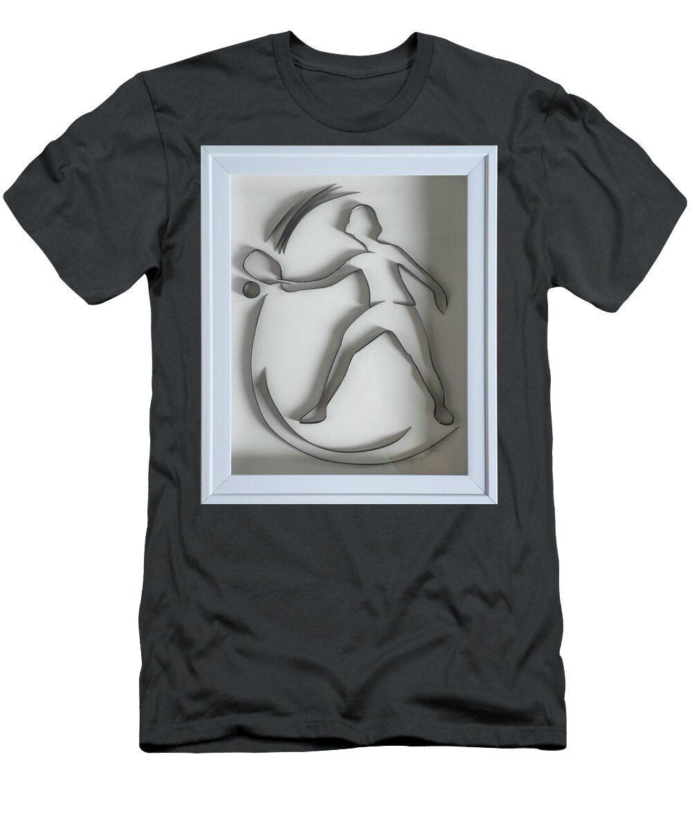 Pickle Ball Stretch 8591 Karen Celella T-Shirt