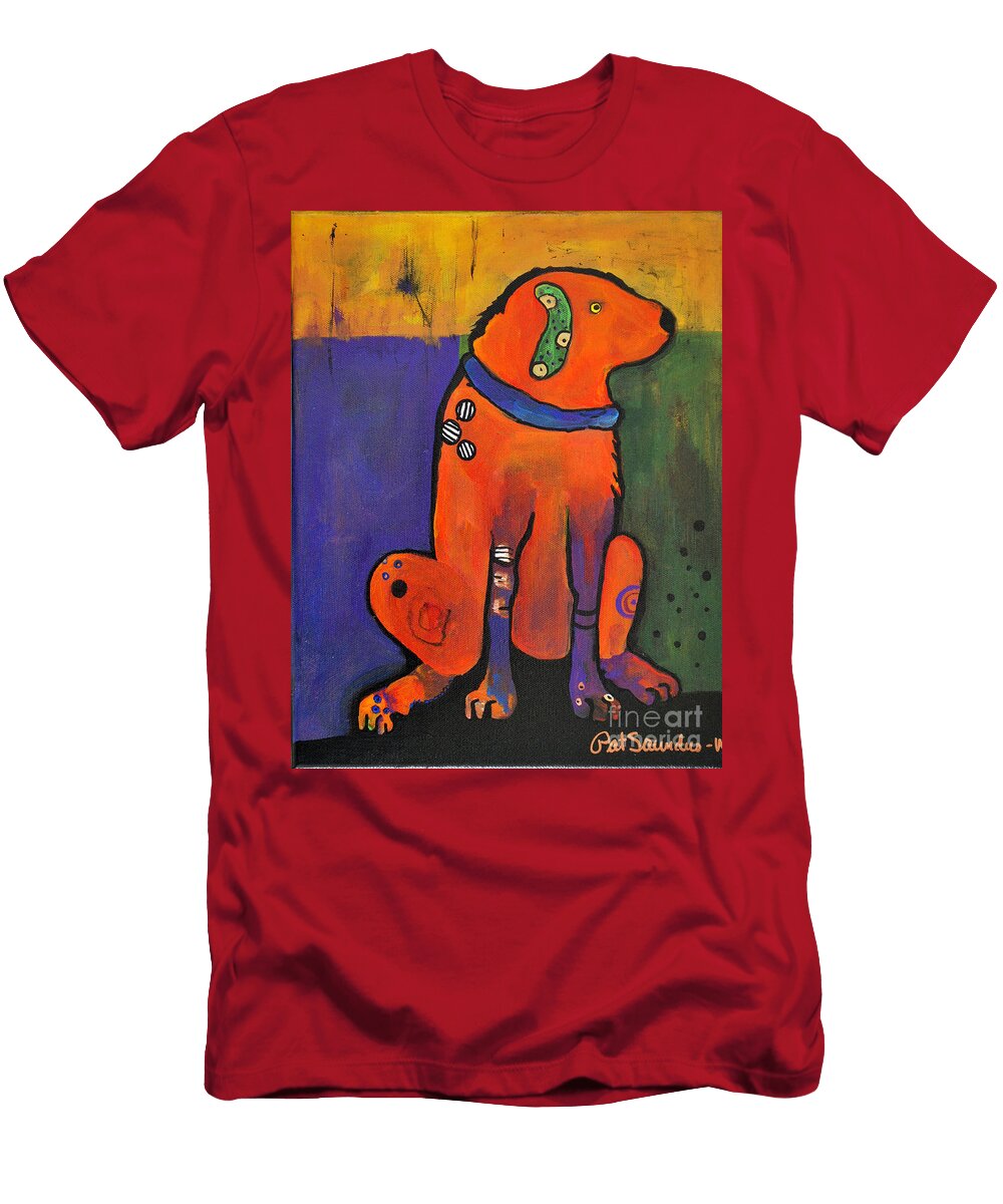Pickle Dog Pat Saunders White T-Shirt