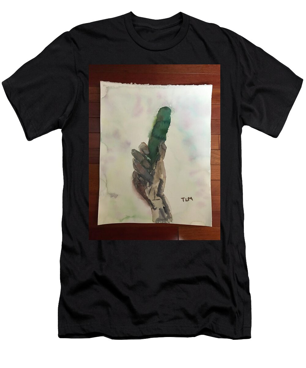 Pickle in Hand Teresa Moler T-Shirt