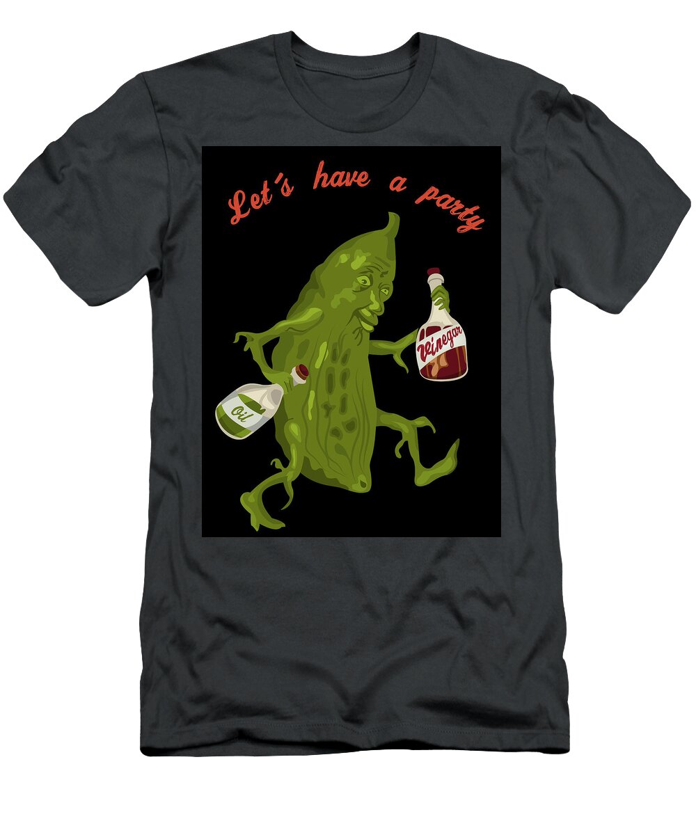 Pickle Is Going to the Party Long Shot T-Shirt