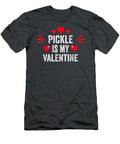 Pickle Is My Valentine for Her Funny Cucumber Foodie Konsty Tiana T-Shirt