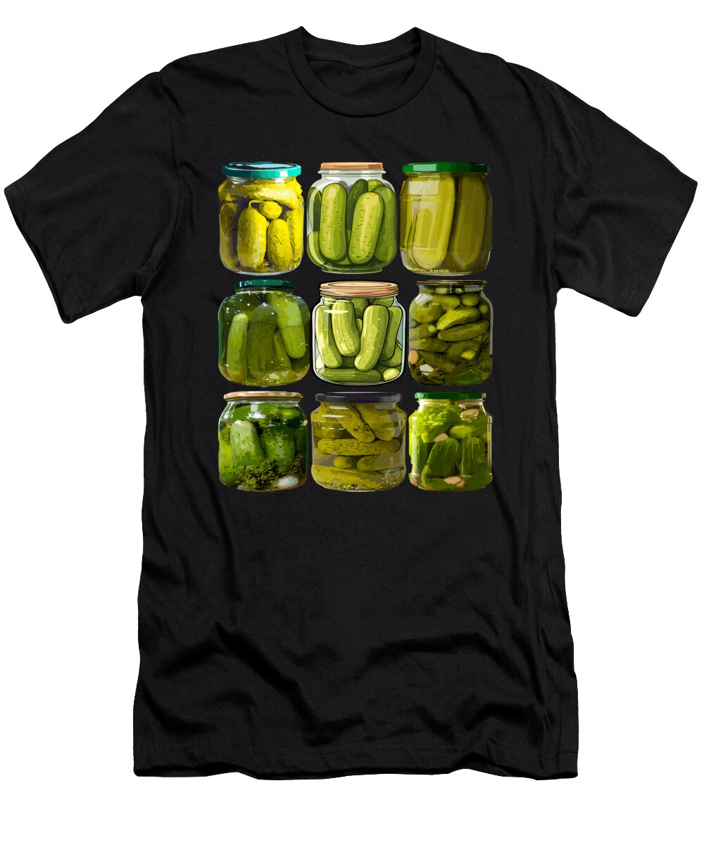 Pickle Jar Collection Canned Pickles Orgence Matungwa T-Shirt