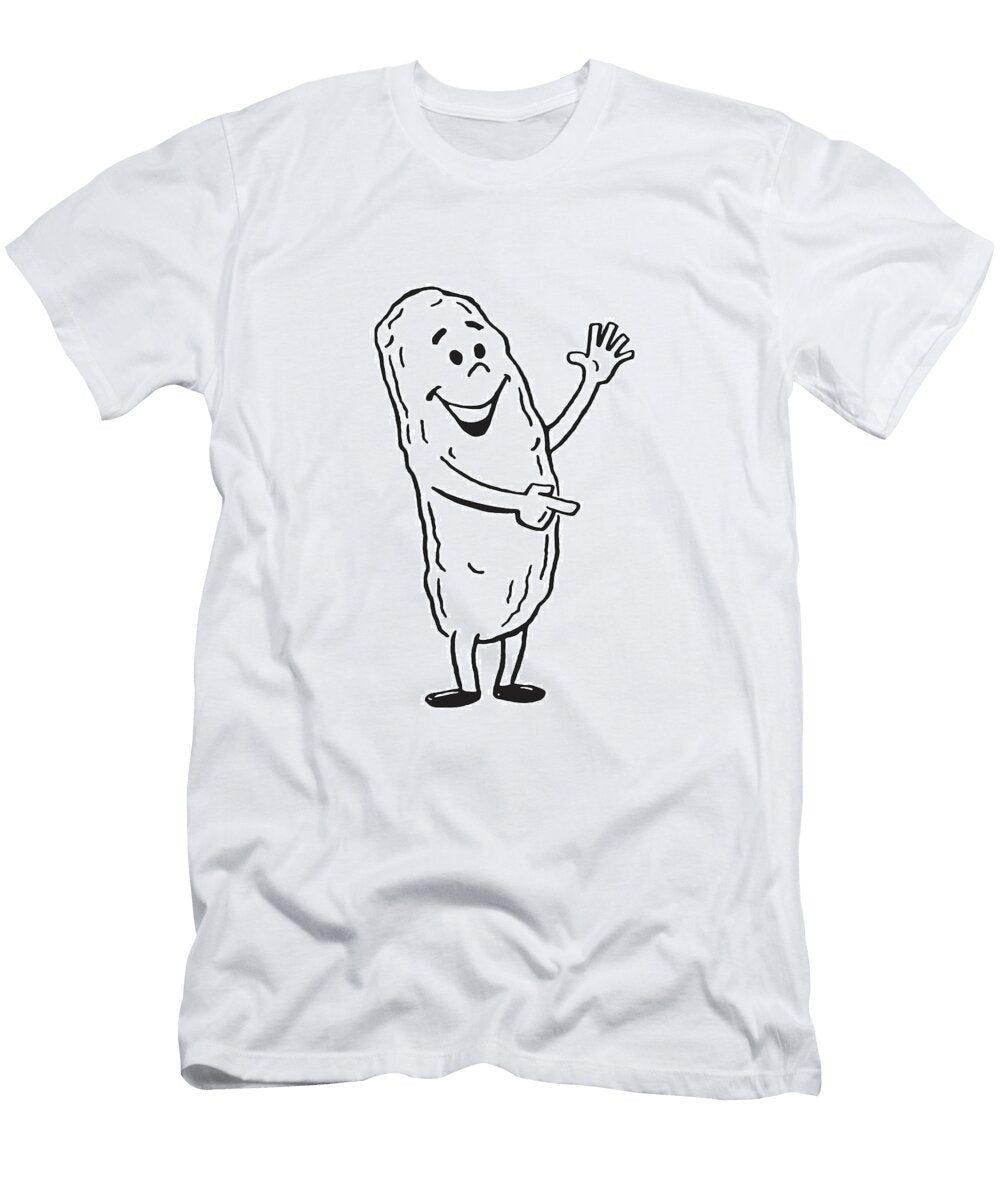 Pickle Man Pointing Csa Images T-Shirt