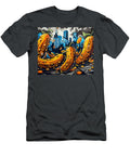 Pickle Me Pittsburgh a Fun and Whimsical Painting Idea Based on the Citys Pickle Festival Tommy Mcdaniel T-Shirt