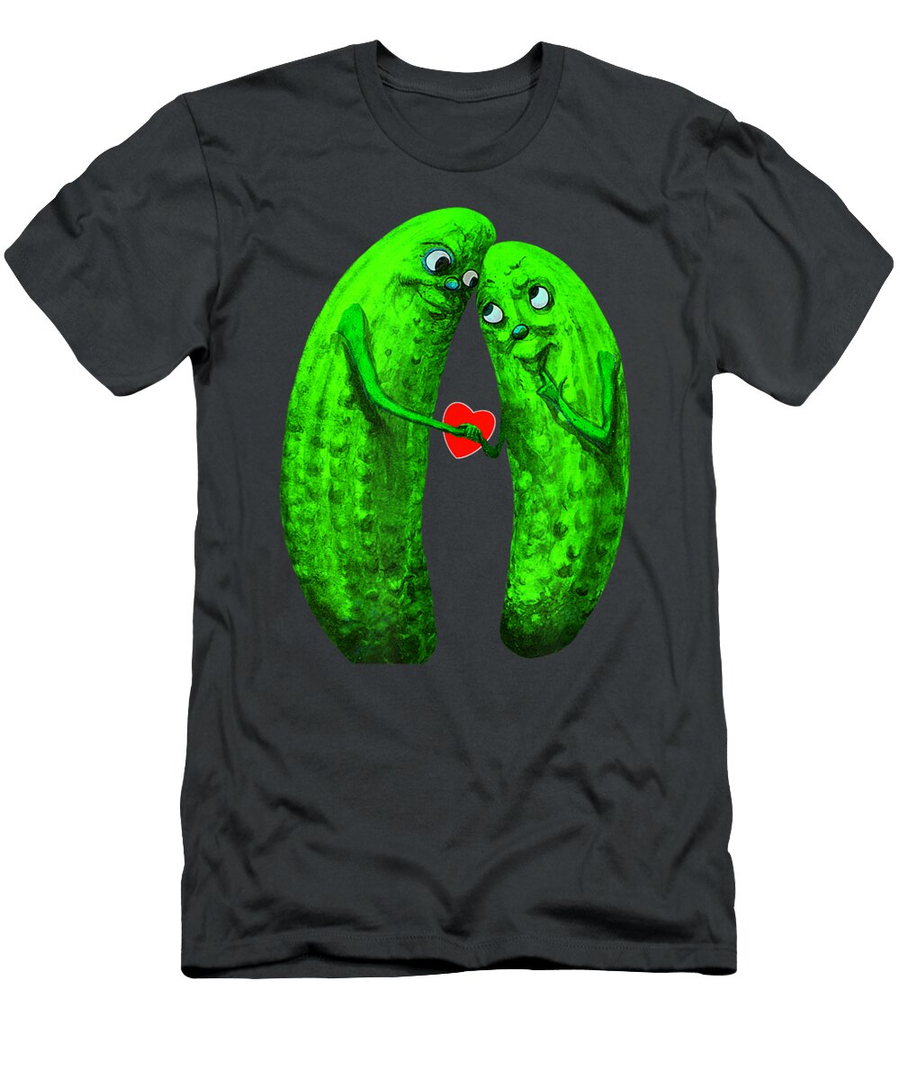 Pickle Me Valentines Funny Pickle Adeled Wince T-Shirt