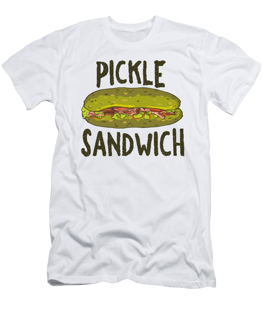 Pickle Sandwich Basquiaty Store T-Shirt