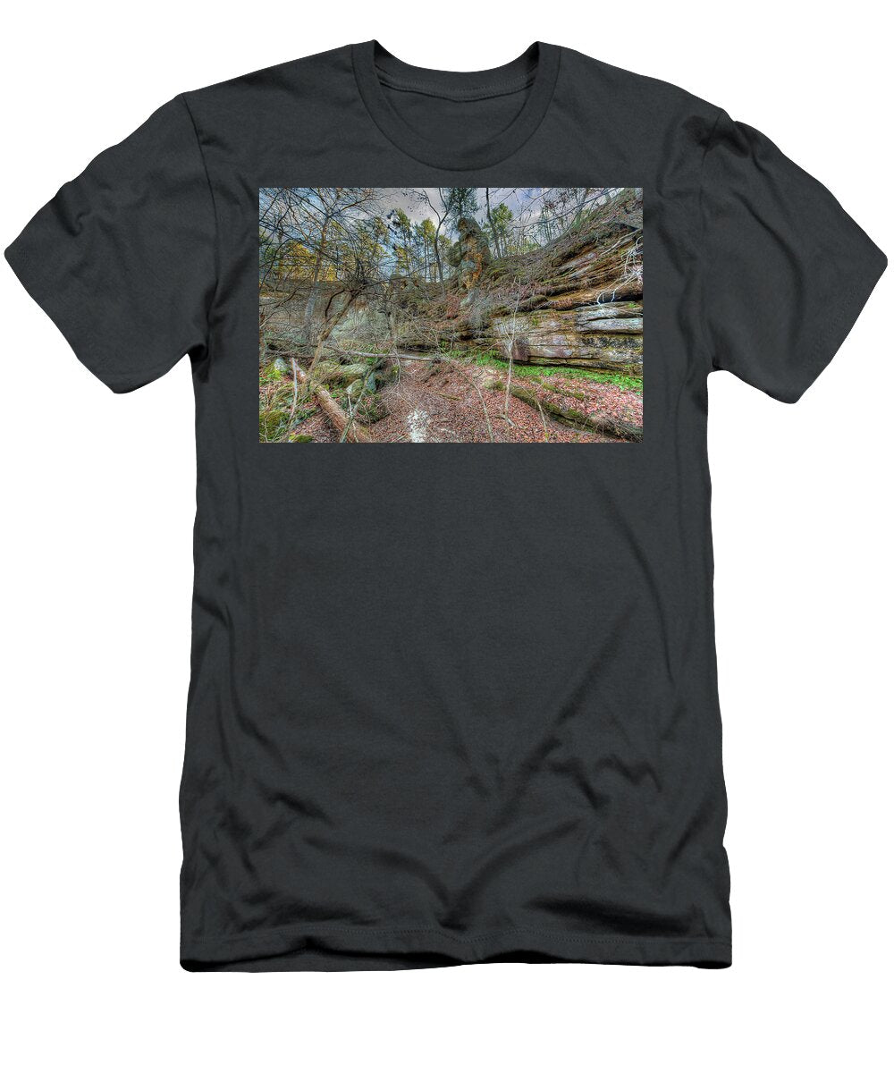 Pickle Springs Headwater Falls Larry Braun T-Shirt