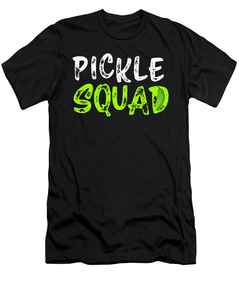 Pickle Squad Cucumbers Gherkin Moon T-Shirt