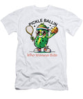 Pickleball Champion Pickle Mascot Tom Adkins T-Shirt