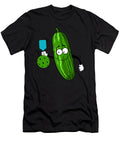 Pickleball Cucumber Player Moon T-Shirt