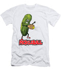 Pickleball Design with Pickle with Racquet and Ball Lance Gambis T-Shirt
