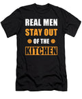 Pickleball Gift Real Men Stay Out of the Kitchen Manuel Schmucker T-Shirt