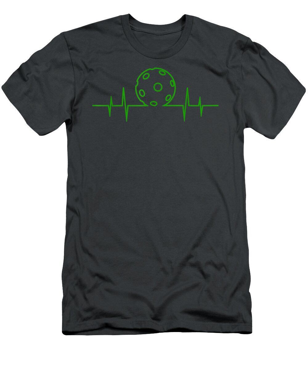 Pickleball Heartbeat Pickle Ball Lover Retir Calenn Ava T-Shirt