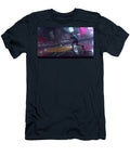 Pickleball Match in Rainy Night Evie Carrier T-Shirt