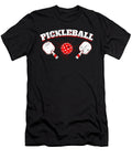 Pickleball Paddle Sports Net Racquet Crosscourt Baseline Gift Thomas Larch T-Shirt