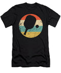 Pickleball Retro Pickleball Paddle Circle Icon Kevin Garbes T-Shirt
