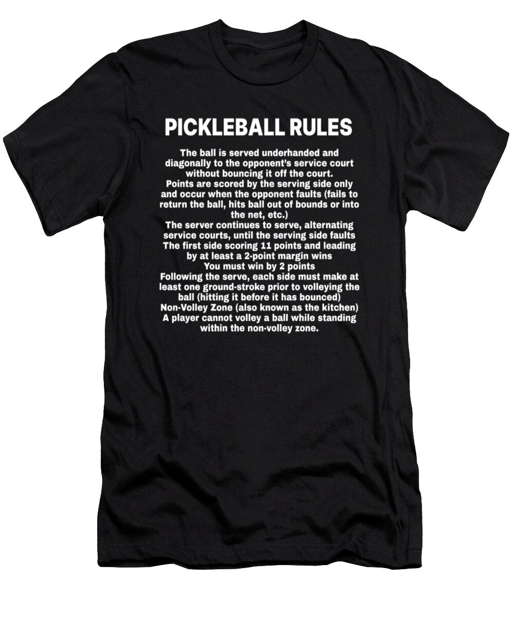 Pickleball Rules Tinh Tran Le Thanh T-Shirt
