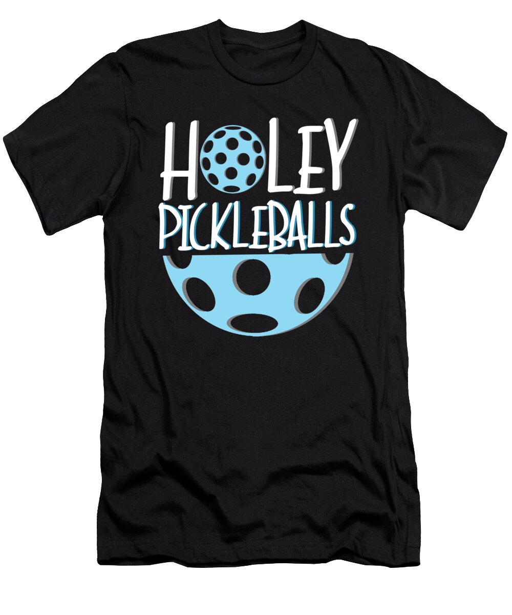 Pickleball Small Net Racquet Crosscourt Baseline Paddle Sports Gift Thomas Larch T-Shirt