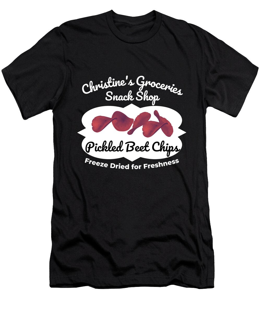 Pickled Beet Chips Chomper Designs T-Shirt