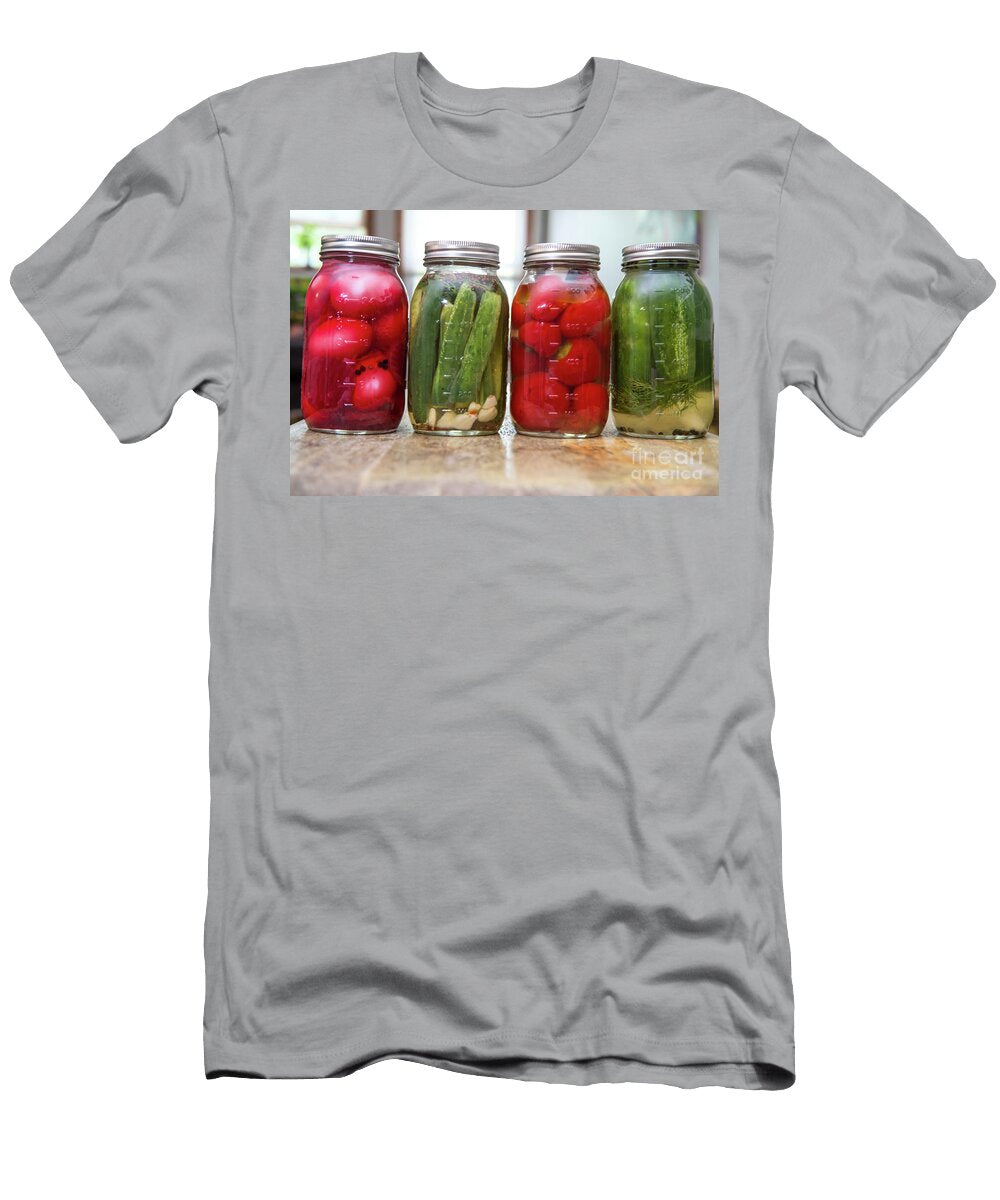 Pickled Eggs Peppers Cucumbers Ezume Images T-Shirt