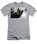 Pickles Cat Laying Sideways Joshua Leeman T-Shirt