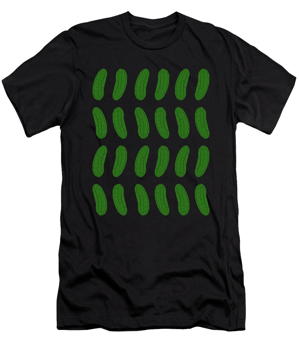 Pickles Costume Cucumbers Gherkin Moon T-Shirt