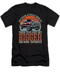 Pickup Truck Boys Never Actually Grow Up Drivers Tshirtconcepts Marvin Poppe T-Shirt