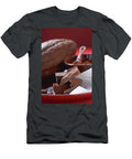 Pieces of Chocolate in Front of Cocoa Powder and Cacao Fruit Foodcollection T-Shirt