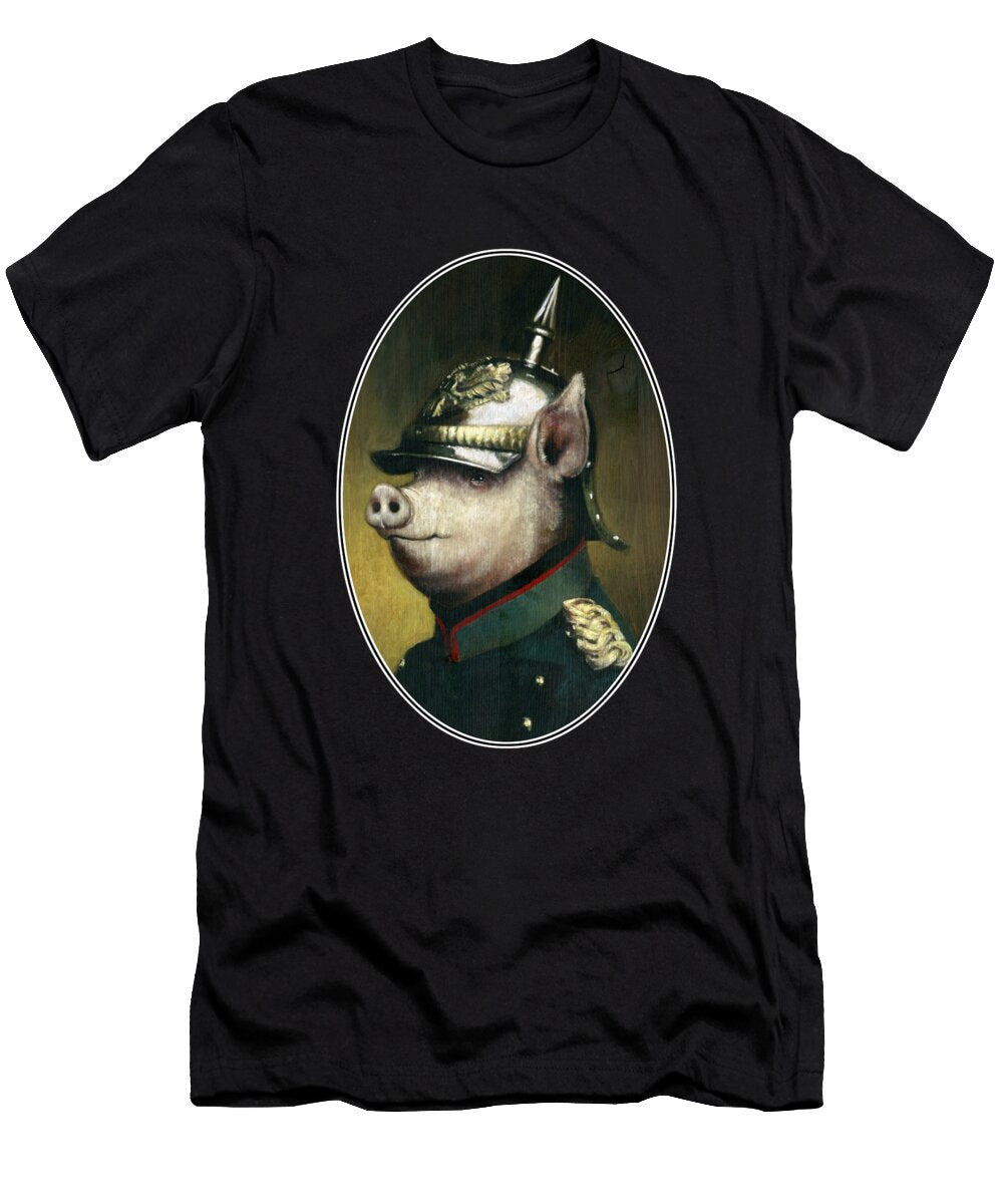 Pigglehaube Oval Michael Thomas T-Shirt