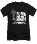 Pina Colada Recipe Cocktail Alcohol Moon T-Shirt