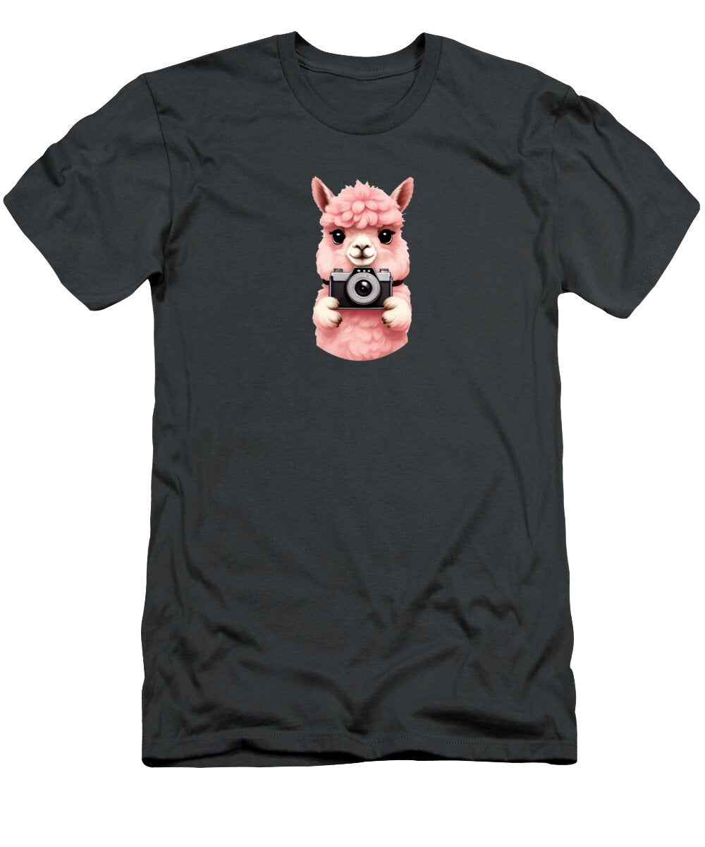 Pink Alpaca Joanna Redesiuk T-Shirt