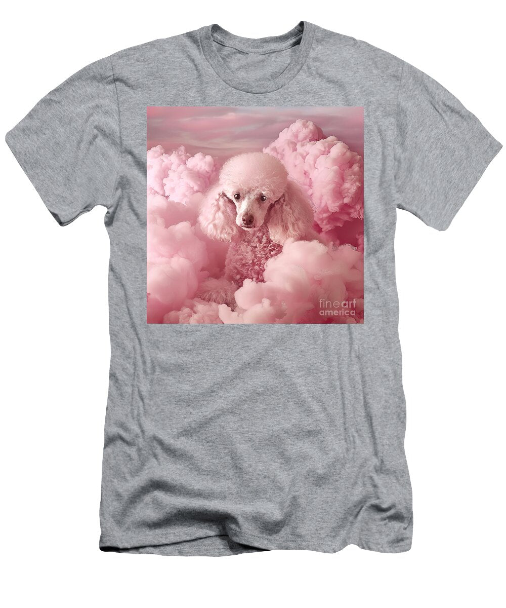 Pink Cloud Poodle Elisabeth Lucas T-Shirt