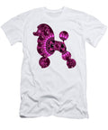Pink Fractal Poodle Elisabeth Lucas T-Shirt