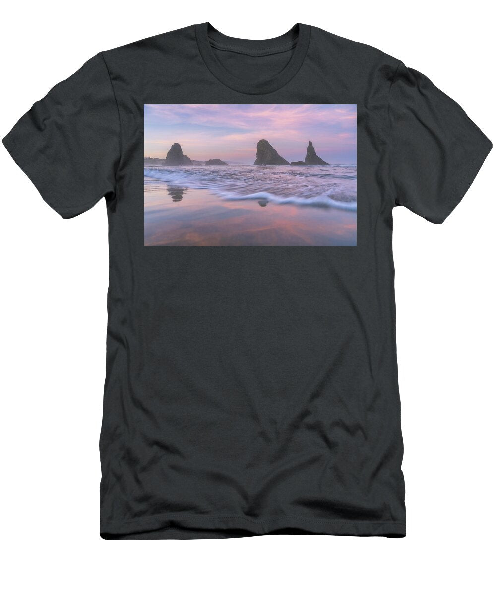 Pink Lemonade Sunrise Darren White T-Shirt