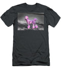 Pink Poodle in Miami Beach Florida Delphimages Photo Creations T-Shirt