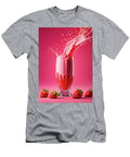 Pink Strawberry Milkshake Philip Openshaw T-Shirt