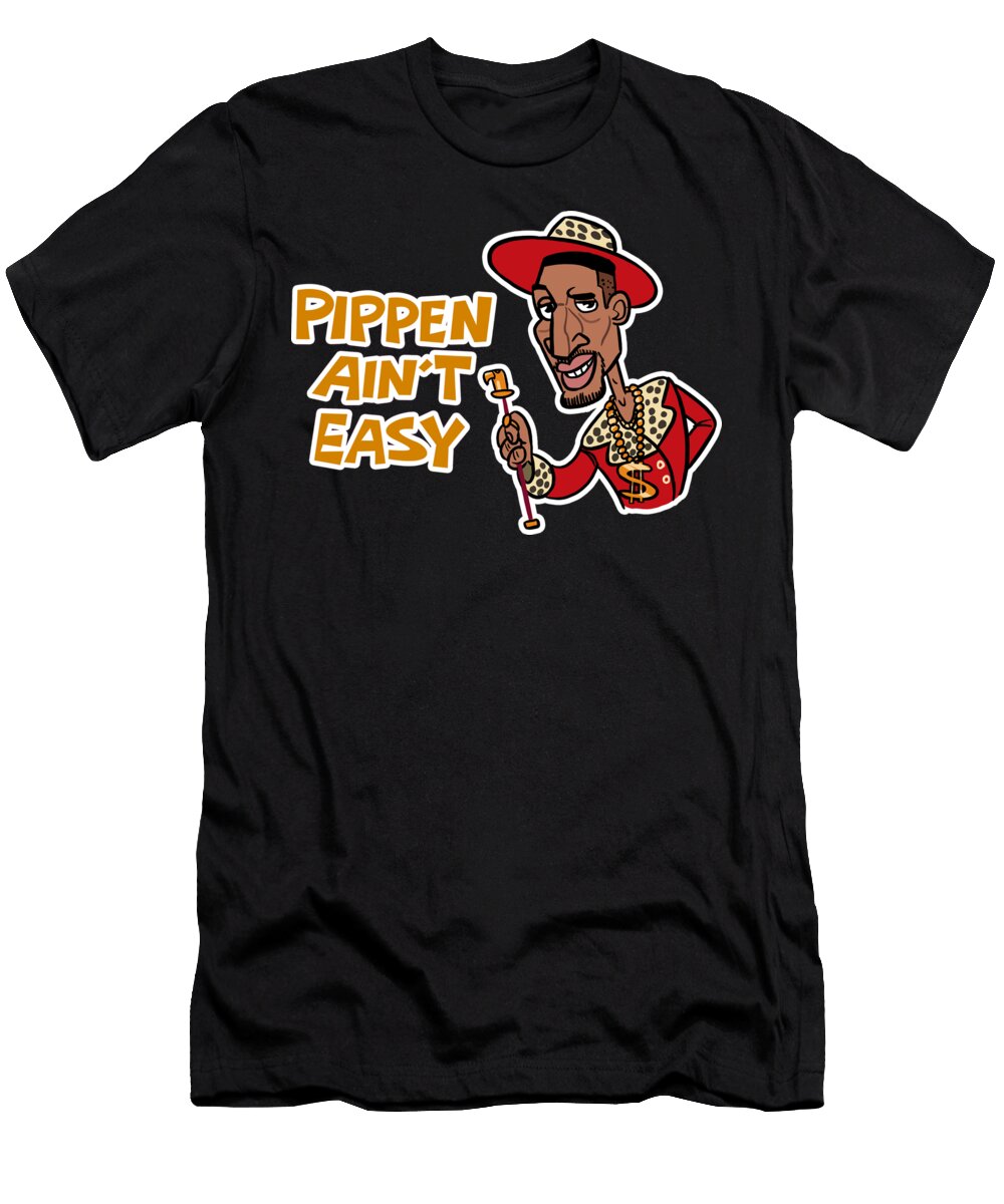 Pippen Scottie Best Art Matthew Hayward T-Shirt