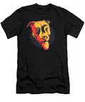 Pitbull Colorful Drawing of a Pitbull Head Gift Licensed Art T-Shirt