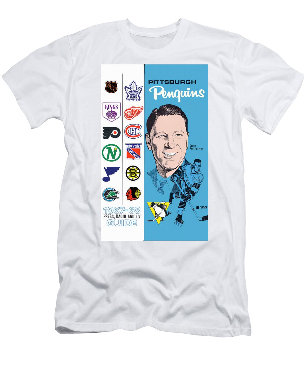 Pittsburgh Penguins 1967 Press Guide Big 88 Artworks T-Shirt