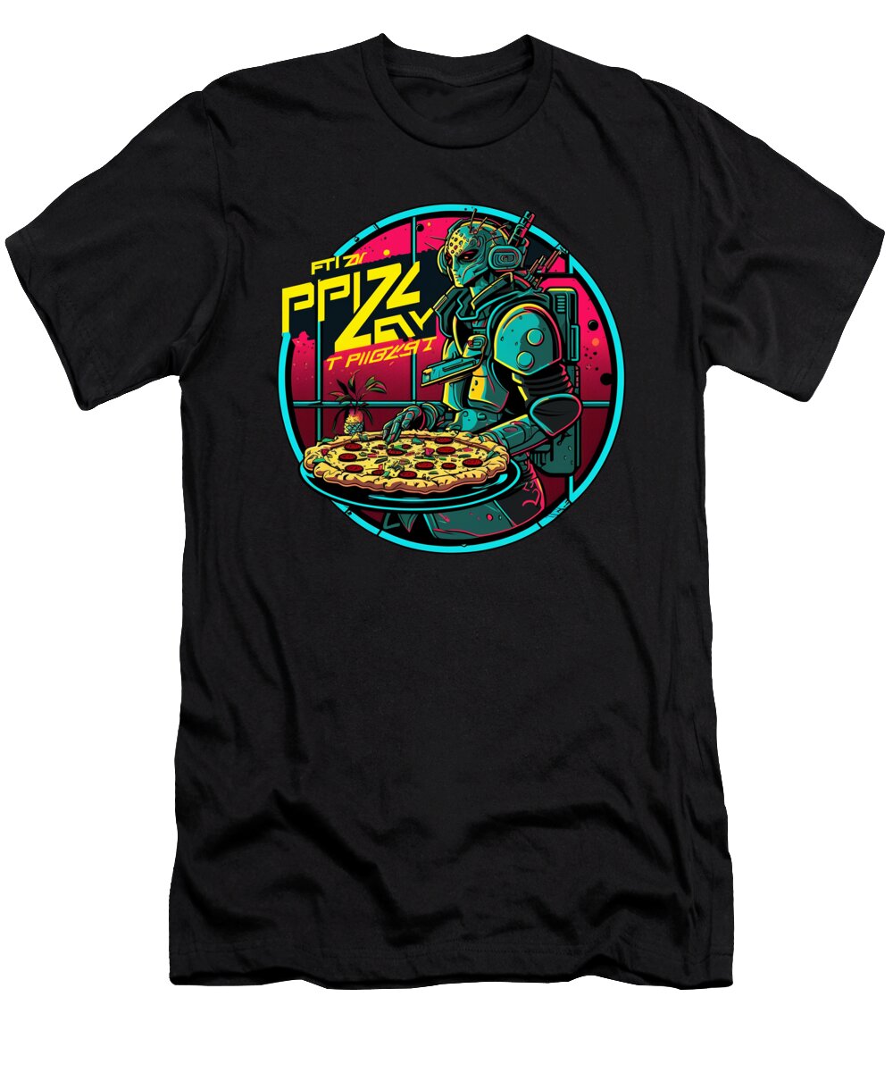 Pizzaspace Daniele Deidda T-Shirt