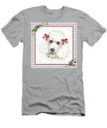Plaid Christmas with Dog C Jean Plout T-Shirt