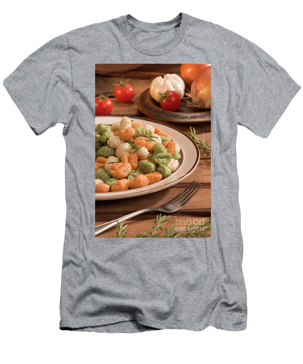 Plate of Colourful Gnocchi 3 Tal Bedrack T-Shirt