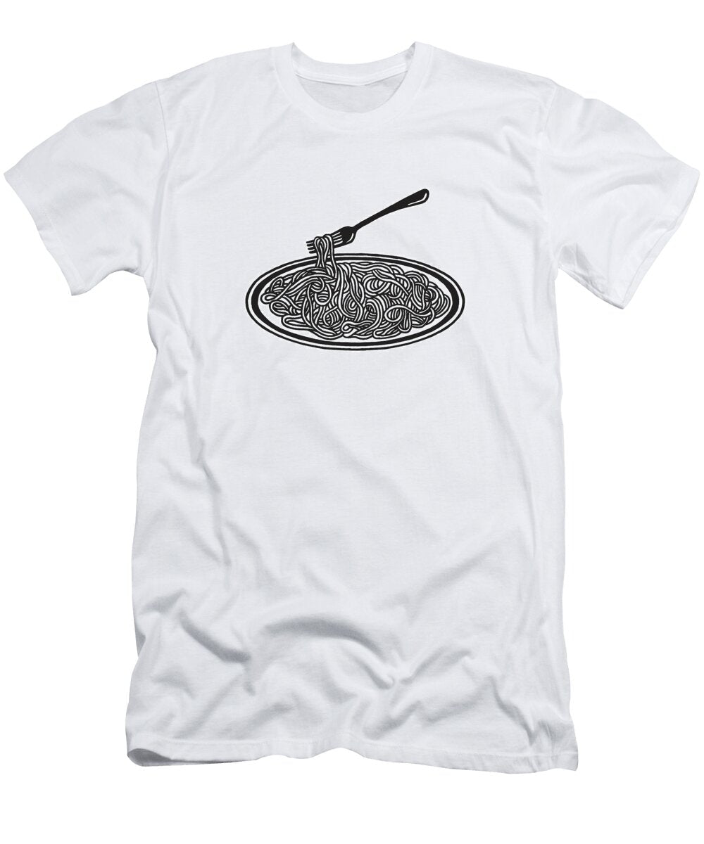 Plate of Noodles Csa Images T-Shirt