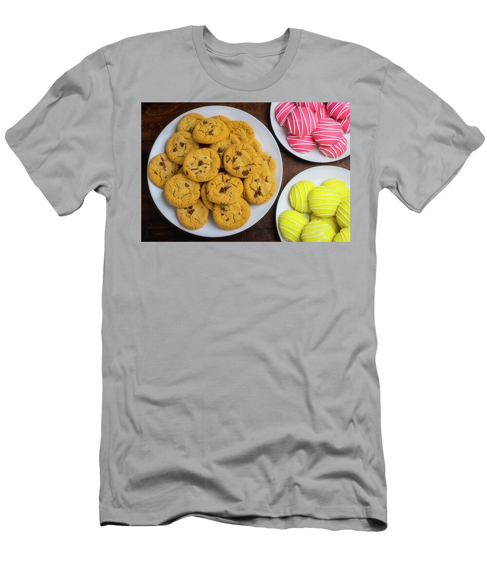 Plates Full of Yummy Cookies Garry Gay T-Shirt