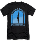 Platform Diver Dad Springboard Diving Crazy Squirrel T-Shirt