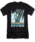 Platform Diver Skeleton Springboard Diving Crazy Squirrel T-Shirt