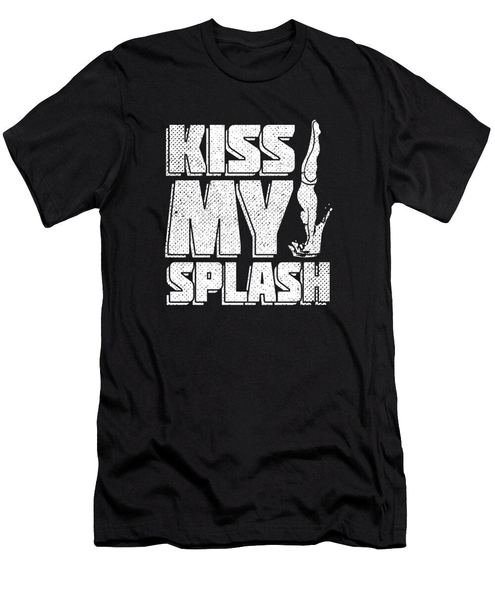 Platform Diver Splash Springboard Diving Crazy Squirrel T-Shirt