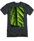 Play of Light and Shadow Green Leaf Macro 11 Jenny Rainbow T-Shirt